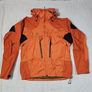 Mountain Hardwear Gore-Tex Pro Shell Jacket Orange Size Large.